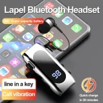K55 Band Clip Single-ear Bluetooth Headphones LED Display Tws for Android &IOS Earphones & Headphones Hd Calls Business Headsets 4