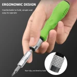 32 in 1 Multifunctional Screwdriver Set with 30 PCS Torx Phillips Magnetic Screw Driver Bits Hand Repair Tool for Phone Watch PC 3
