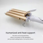 Professional Hair Tools Curling Iron Ceramic Triple Barrel Hair Styler Hair Waver Styling Tools Hair Curlers Electric Curling 2