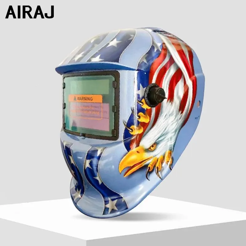 AIRAJWelding Mask Welder Protection Head Worn Solar Automatic Dimming Welding Cap Multifunctional Professional Welding Equipment AIRAJWelding Mask Welder Protection Head Worn Solar Automatic Dimming Welding Cap Multifunctional Professional Welding Equipment