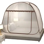 Simple Yurt Mosquito Net Portable Camping Tent Single Double Bed Canopy For Adult Foldable Bunk Mesh Net Breathable Mosquito Net 6