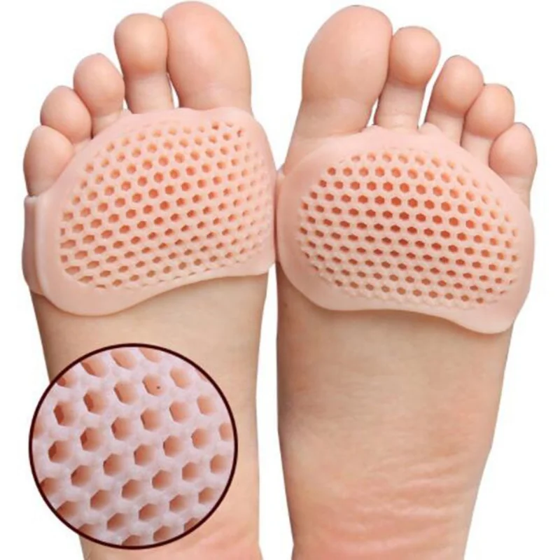 2PCS Silicone Gel Insoles Toe Separator Thumb Valgus Orthopaedic Foot Protector Bunion Adjuster Hallux Guard Feet Care Cushion 2PCS Silicone Gel Insoles Toe Separator Thumb Valgus Orthopaedic Foot Protector Bunion Adjuster Hallux Guard Feet Care Cushion