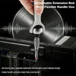 40 in 1 Multi-Function Ratchet Screwdriver Kit with Magnetic Bits – Mini Repair Tool Set for PC iPhone Home Use 6