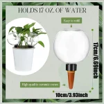 500Ml Automatic Drip Irrigation System Automatic Watering Flower Pot Ball Plant Irrigation Ball Device 3