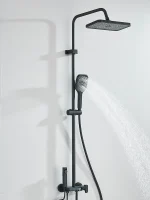 4-way Piano Shower System With Rain Shower Bidet Faucet Hot Cold Water Mixer For Bathroom Shower Kit 3