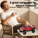WS-X65 Truck model led wireless charging speaker HD playback support FM TWS USB/TF Playback Built-in Mic for Multiple equipment 2