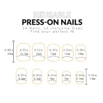 24PCS Press On Nails Short Square Wine Red Full Cover Fake Nail Set Summer Nails Tipsy Christmas Mother's Day Glisten 4