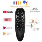 G10S 2.4G Wireless Air Mouse G10S PRO Voice Remote Control Gyroscope IR Learning G10SPRO BT For Android TV Box 2