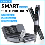 FNIRSI HS-02  Smart Soldering Station 100W Electric Soldering Iron Adjustable Constant Temperature Fast Heat Solder Iron Kit