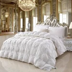 Temperature controlled down quilt, white goose down quilt, single person cotton quilt with thickened core for warmth and comfort 2