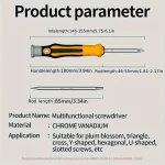 12 In 1 Magnetic Screwdriver Set Cross Flat Shaped Screwdriver Head Multifunctional Precision Handheld Maintenance Tool 3