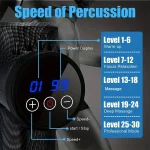 30 Level Massage Gun Fascia Deep Muscle Relax Body Neck Massager Electric Fitness Equipment Noise Reduction Male Female 2