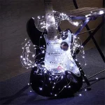 Fairy Lights AA Battery Powered 1M 10 2M 20 3M 30 5M 50 10M 100Leds Silver Led Copper Wire String Light Decorative Fairy Lights 6
