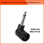 Wireless microphone system converter head 3PINS XLR converter electric guitar system converter head MICS Grenade Conversion Plug 2
