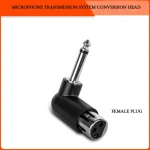 Wireless microphone system converter head 3PINS XLR converter electric guitar system converter head MICS Grenade Conversion Plug 3