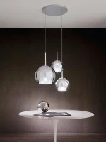 Luxury Glass Bubble Pendant Lights Modern LED Chandelier for Bedroom Living Dining Room Island Bedside Interior Decor Lamps 2