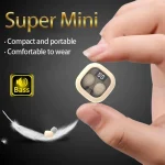 SK Small Headphones Wireless Bluetooth Headset Sport Sleeping Invisible Comfortable To Wear Bass Earbuds Earphone For All Phones