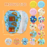 90/180PCS New Eye Patch Cartoon Patern Medical Lazy Eye Patch For Kids Adult Strabismu Treatment Vision Care Patch 15 Kind Desig 4