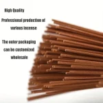40Pcs Home Incense Stick Natural Sandalwood Incense Sticks  Aroma Blessing Ceremony Pray Buddha Incense 2