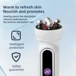 3in1 RF Heating EMS Facial 360° Roller Massager for FIne Lines Lifting Skin Rejuvenation Skin Firm Microcurrent Beauty Machine 4