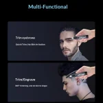 Portable Nose Ear Hair Trimmer Electric Clipper for Men Women Rechargeable Painless Hair Removal Kit 3