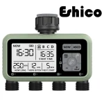 Eshico HCT-379 Outdoor Garden Smart 4 out irrigation timer Four independent interfaces for easy installation of garden tools 6