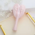 Professional Anti-Knot Comb Mini Angel Hair Smoothing Comb Anti-static Massage Scalp Comb Portable Salon Hairdressing Tool 5