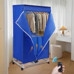 Remote Control Clothes Dryer Portable Travel Mini Dryer Machine Electric Dryer with Timer Function for Apartments 1200-1500W 5