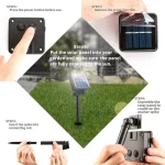 7M/12M/22M/32M LED Solar String Fairy Lights Outdoor Path Garlands Lamp Patio Waterproof Christmas Wedding Garden Street Lights 4