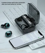 New Arrival M10 Earphone Wireless Headset High Quality Perfect Sound Earbuds Sports Game Music BT Headphone with Power Bank 4