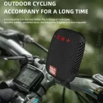 Outdoor Bicycle TG392 Bluetooth caixa de som Portable Wireless Sound Box TWS Handlebar Speaker Waterproof Subwoofer For Scooter 2
