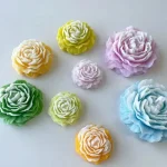 3D Peony Candle Silicone Mold DIY Relief Flower Soap Resin Plaster Mould Home Decor Chocolate Cake Ice Baking Making Tool Gifts 6