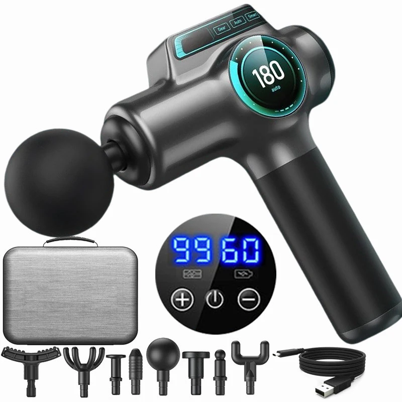 99 Speed Professional Muscle Massage Gun Massager Massager for Neck and Back Massage Instrument Dropshipping Fitness Equipment 99 Speed Professional Muscle Massage Gun Massager Massager for Neck and Back Massage Instrument Dropshipping Fitness Equipment