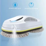 Intelligent Window Cleaning Robot Ultrasonic Atomization Water Spray 5600Pa Super Suction 4