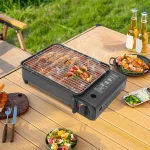 2.2KW Portable LPG/Butane Gas Grill Stove Outdoor Camping Stove Cooking BBQ Cooker Kit w/Carrying Case for Traveling Trekking RV 4