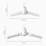 220V Clothes Dryer Shoe Dryer Electric Drying Rack Hang Dryer Machine Portable Travel Warm Air Dryer Household 6