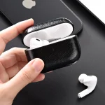 For Airpods Pro 3 Case Leather Business Earphone Case Headset Shell Headphone Cover For Apple AirPod 4 3 Pro 2nd Gen USB C Funda 4