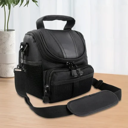 Portable Camera Bag Waterproof Camera Case Bag Wear-Resistant Single Shoulder Camera Bag for Nikon D40 DSLR/SLR Camera Accessory