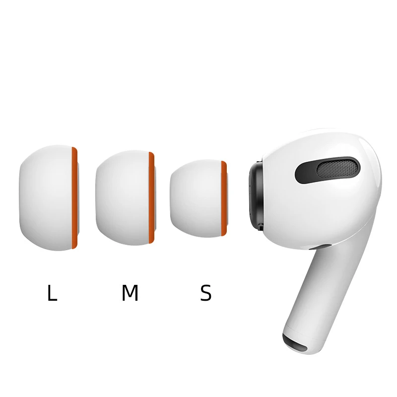 Memory Foam Ear Pads For Airpods Pro Wireless Bluetooth Earphones Silicone Ear Covers Caps Earphone Earpads Eartips 2pcs/Pair Memory Foam Ear Pads For Airpods Pro Wireless Bluetooth Earphones Silicone Ear Covers Caps Earphone Earpads Eartips 2pcs/Pair