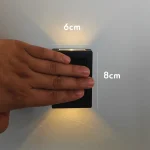 1~6pcs Solar Light Outdoor Up and Down Wall Washer Light Waterproof Solar Lamp Garden Street Balcony Yard Stairs Fence Decor 3