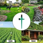 Garden Sprinkler 360° Rotation Irrigation Watering System Automatic Agriculture Lawn Farm Greenhouse Plant Watering Sprinkler 5