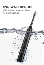 Sonic Electric Toothbrush Smart Ultrasonic Dental Teeth Whitening Rechargeable Adult Tooth Brush Sarmocare S100 With8 Brush Head 5