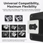 ​Ulanzi SL01/SL02 Spark Lite Camera Flash Portable Camera Flash Single-pin Design for Sony FUJIFILM Canon Olympus Pentax Pentaxs 3