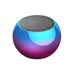 Wireless Bluetooth Speaker Portable Small Steel Gun Metal Heavy Stereo Surround Subwoofer Outdoor Mini Bluetooth Small Speaker 6