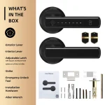 Viladepot Smart Lock Fingerprint Door Lock App Control Passcode Unlock Electronic Touchscreen Keypad 6