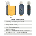 Rain Seer Tuya Zigbee Garden Home Irrigation Watering Timer WiFi Water Timer Mobile Phone Remote Solenoid valves Controller 4