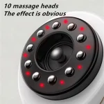 Electric Scraping Massage Cupping Body Massager Vacuum Cans Suction Cup Heating Body Back Neck Arm Guasha Massager 4