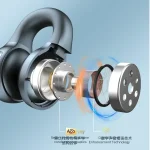 TWS X58 Wireless Bone Conduction Headphones Bluetooth Earphones Waterproof Sports Earbuds Earring Ear Hook With Mic Headset 4