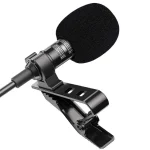1.5m Mini Portable Lavalier Microphone Condenser Clip-on Lapel Mic Wired USB 3.5mm Type-C Microfon For Phone for Laptop PC 2