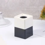 1Pc Square Microphone Flag Mic Station Cube Interview Box Holder Reporter Decor Flags News Accessories 4
